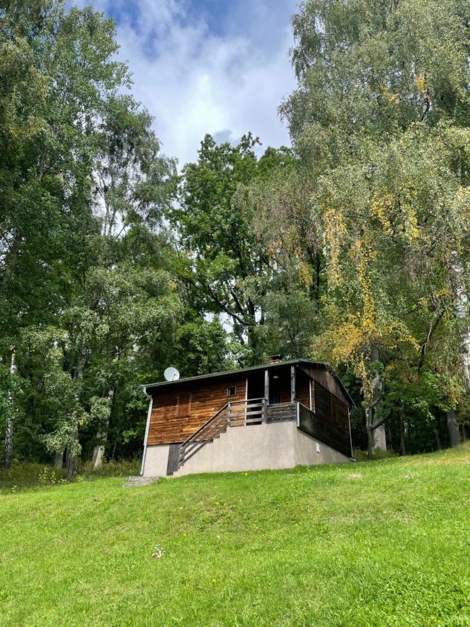 Chata Adam U Lipna Horní Planá Exterior foto